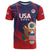 Custom United States Soccer T Shirt Summer 2024 Go USA - Wonder Print Shop