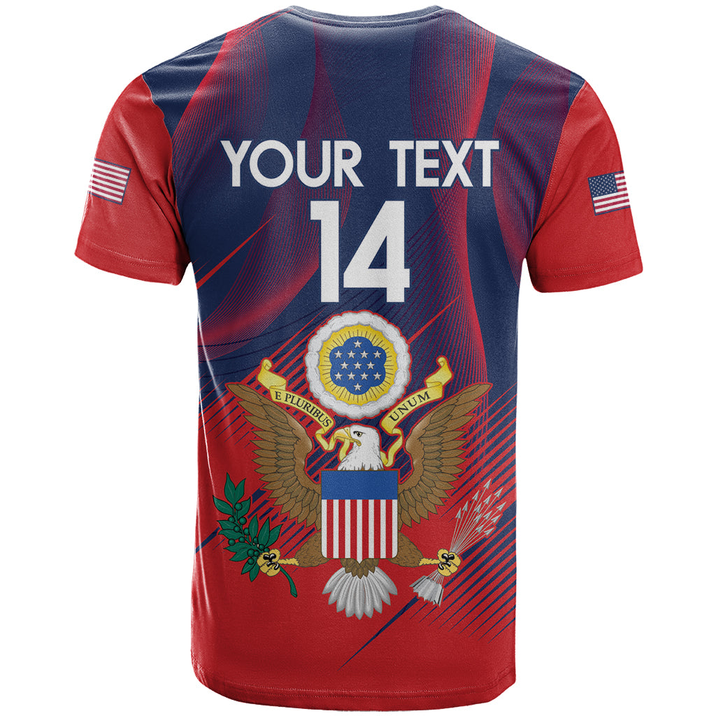 Custom United States Soccer T Shirt Summer 2024 Go USA - Wonder Print Shop