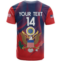 Custom United States Soccer T Shirt Summer 2024 Go USA - Wonder Print Shop