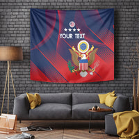 Custom United States Soccer Tapestry Summer 2024 Go USA - Wonder Print Shop