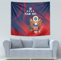 Custom United States Soccer Tapestry Summer 2024 Go USA - Wonder Print Shop