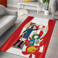 Peru Independence Day Area Rug Jose de San Martin Fiestas Patrias