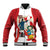Peru Independence Day Baseball Jacket Jose de San Martin Fiestas Patrias