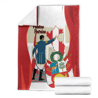 Peru Independence Day Blanket Jose de San Martin Fiestas Patrias
