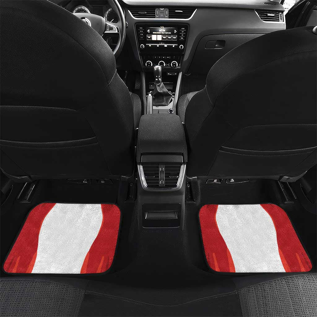 Peru Independence Day Car Mats Jose de San Martin Fiestas Patrias