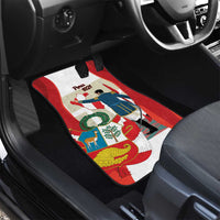 Peru Independence Day Car Mats Jose de San Martin Fiestas Patrias
