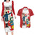 Peru Independence Day Couples Matching Long Sleeve Bodycon Dress and Hawaiian Shirt Jose de San Martin Fiestas Patrias