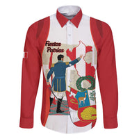 Peru Independence Day Family Matching Puletasi and Hawaiian Shirt Jose de San Martin Fiestas Patrias