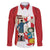 Peru Independence Day Family Matching Short Sleeve Bodycon Dress and Hawaiian Shirt Jose de San Martin Fiestas Patrias