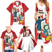 Peru Independence Day Family Matching Summer Maxi Dress and Hawaiian Shirt Jose de San Martin Fiestas Patrias