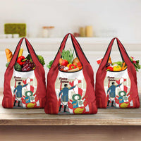 Peru Independence Day Grocery Bag Jose de San Martin Fiestas Patrias