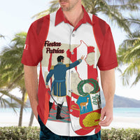 Peru Independence Day Hawaiian Shirt Jose de San Martin Fiestas Patrias