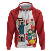 Peru Independence Day Hoodie Jose de San Martin Fiestas Patrias
