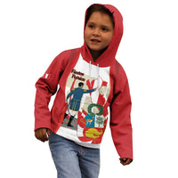 Peru Independence Day Kid Hoodie Jose de San Martin Fiestas Patrias