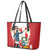 Peru Independence Day Leather Tote Bag Jose de San Martin Fiestas Patrias