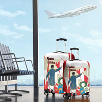 Peru Independence Day Luggage Cover Jose de San Martin Fiestas Patrias