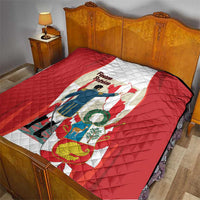 Peru Independence Day Quilt Jose de San Martin Fiestas Patrias