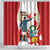 Peru Independence Day Shower Curtain Jose de San Martin Fiestas Patrias