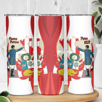 Peru Independence Day Skinny Tumbler Jose de San Martin Fiestas Patrias