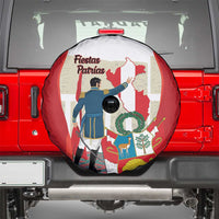 Peru Independence Day Spare Tire Cover Jose de San Martin Fiestas Patrias