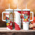Fiestas Patrias de Peru Tumbler With Handle Coat Of Arms With Cute Alpaca Face