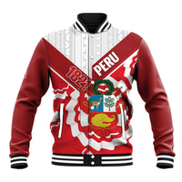 Peru 1821 Proud Baseball Jacket National Day Peruvian Pattern