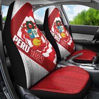 Peru 1821 Proud Car Seat Cover National Day Peruvian Pattern