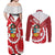 Peru 1821 Proud Couples Matching Off Shoulder Maxi Dress and Long Sleeve Button Shirt National Day Peruvian Pattern