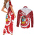 Peru 1821 Proud Couples Matching Short Sleeve Bodycon Dress and Long Sleeve Button Shirt National Day Peruvian Pattern