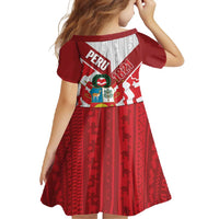 Peru 1821 Proud Family Matching Mermaid Dress and Hawaiian Shirt National Day Peruvian Pattern