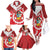 Peru 1821 Proud Family Matching Off The Shoulder Long Sleeve Dress and Hawaiian Shirt National Day Peruvian Pattern