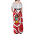 Peru 1821 Proud Family Matching Off Shoulder Maxi Dress and Hawaiian Shirt National Day Peruvian Pattern