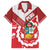 Peru 1821 Proud Family Matching Short Sleeve Bodycon Dress and Hawaiian Shirt National Day Peruvian Pattern