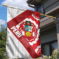 Peru 1821 Proud Garden Flag National Day Peruvian Pattern