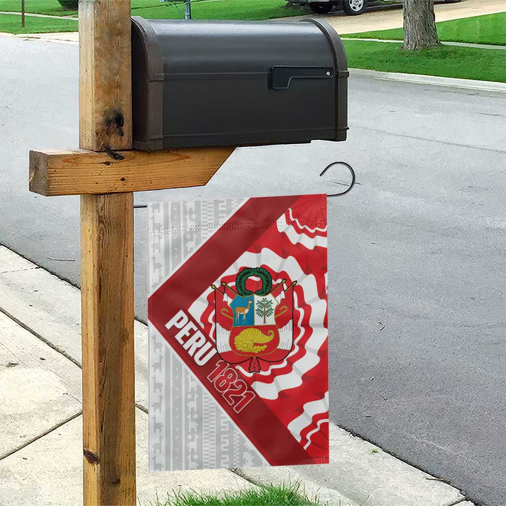Peru 1821 Proud Garden Flag National Day Peruvian Pattern