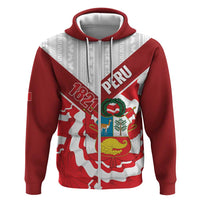 Peru 1821 Proud Hoodie National Day Peruvian Pattern