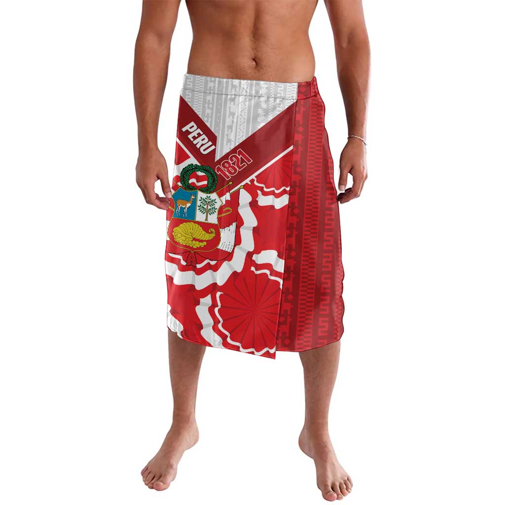 Peru 1821 Proud Lavalava National Day Peruvian Pattern