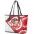 Peru 1821 Proud Leather Tote Bag National Day Peruvian Pattern