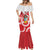 Peru 1821 Proud Mermaid Dress National Day Peruvian Pattern