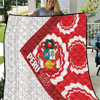 Peru 1821 Proud Quilt National Day Peruvian Pattern