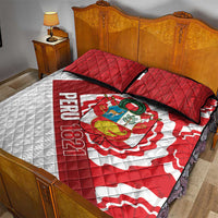 Peru 1821 Proud Quilt Bed Set National Day Peruvian Pattern