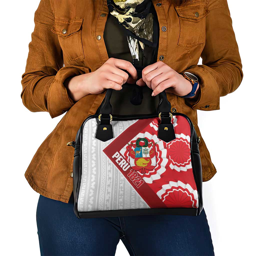 Peru 1821 Proud Shoulder Handbag National Day Peruvian Pattern