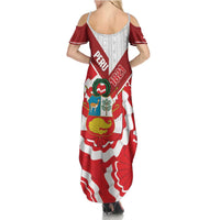 Peru 1821 Proud Summer Maxi Dress National Day Peruvian Pattern