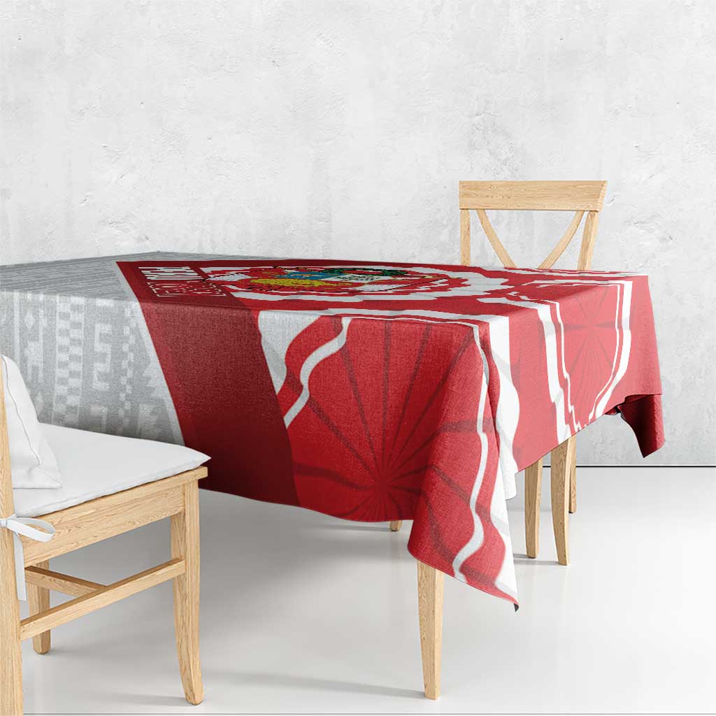Peru 1821 Proud Tablecloth National Day Peruvian Pattern