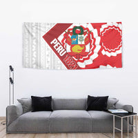 Peru 1821 Proud Tapestry National Day Peruvian Pattern