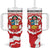 Peru 1821 Proud Tumbler With Handle National Day Peruvian Pattern