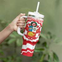 Peru 1821 Proud Tumbler With Handle National Day Peruvian Pattern