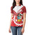 Peru 1821 Proud Women Polo Shirt National Day Peruvian Pattern