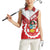 Peru 1821 Proud Women Sleeveless Polo Shirt National Day Peruvian Pattern