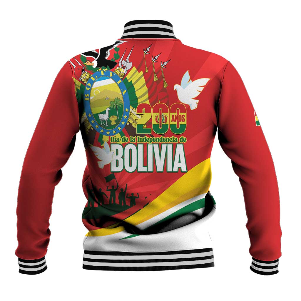Bolivia Independence Day Baseball Jacket 200 Anos Dia de la Independencia